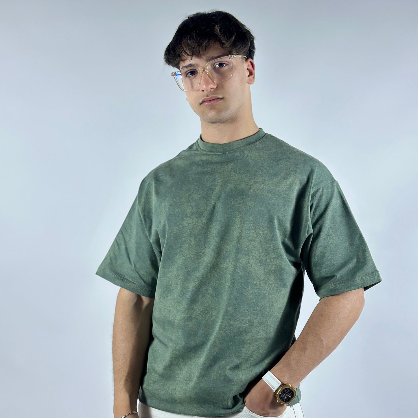 VYZION - Acid T-shirt oversized