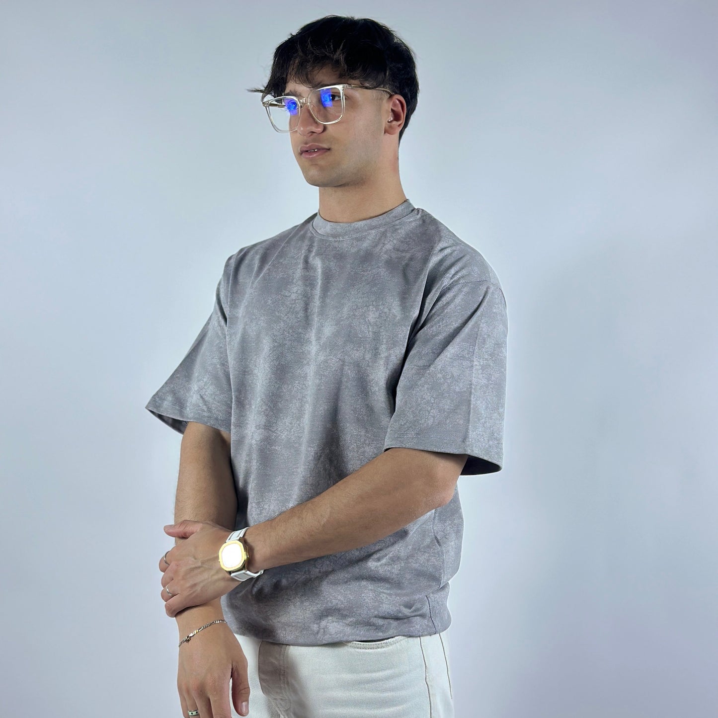 VYZION - Acid T-shirt oversized