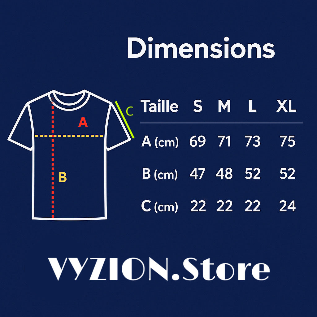 VYZION - Premium oversized T-Shirt