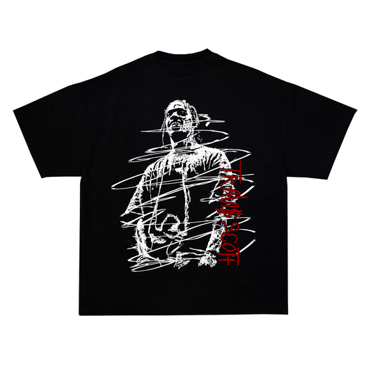VYZION - Premium oversized T-shirt "TRAVIS"
