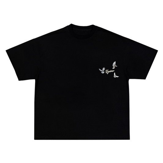 VYZION - Premium oversized T-shirt "ALGERIA"