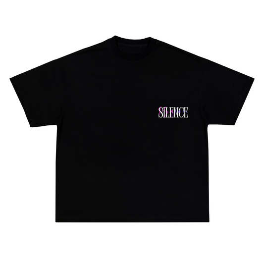 VYZION - Premium oversized T-shirt "SILENCE"